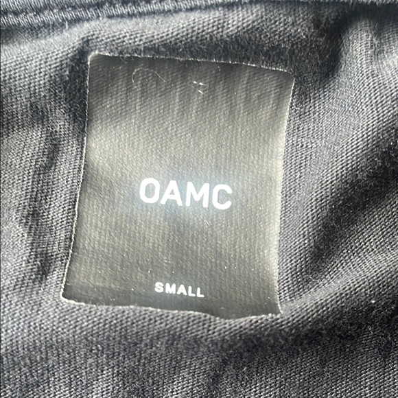 OAMC Black Graphic T-Shirt with White Bird Design - Picture 3 of 7